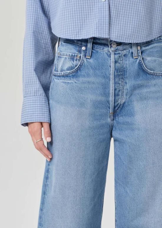  시티즌 오브 휴머니티 데님 팬츠 인류의 시민들 아일라 배기 진스 큐피드 - CITIZEN OF HUMANITY