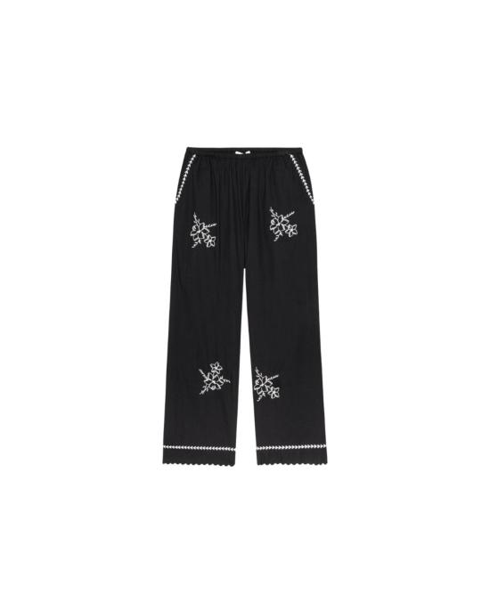  더 그레이트 팔라초 팬츠 . 위켄드 팬츠 블랙