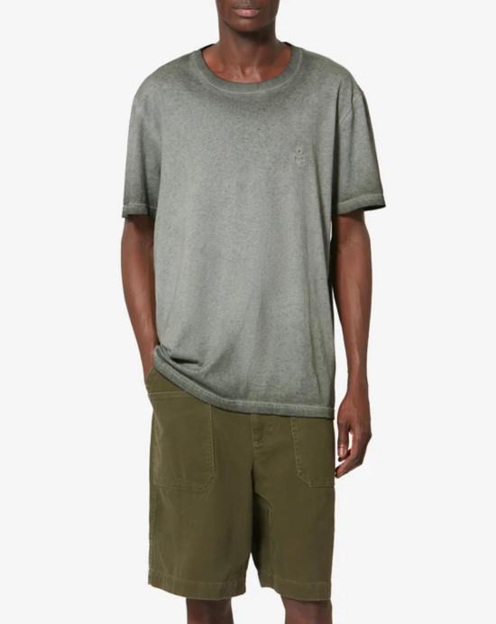 26SS 이자벨마랑 반팔 티셔츠 TS0052HB D1N06H 67KI KHAKI DOM - ISABEL MARANT