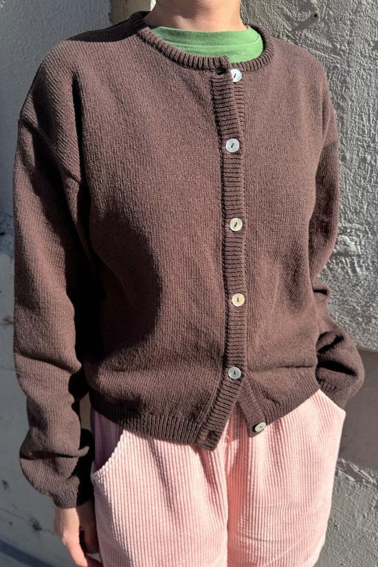  르 본 숍 가디건 르봉숍 코튼 레일라 - Le Bon Shoppe