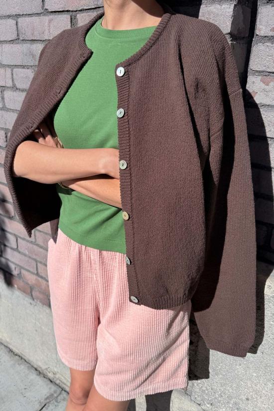  르 본 숍 가디건 르봉숍 코튼 레일라 - Le Bon Shoppe