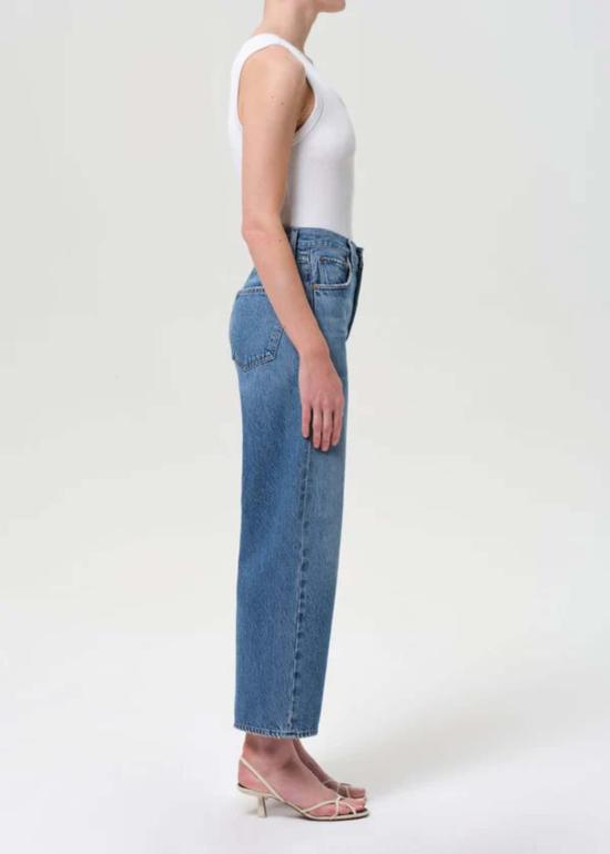  에이골디 데님 팬츠 아골데 렌 진 슈라인 - AGOLDE