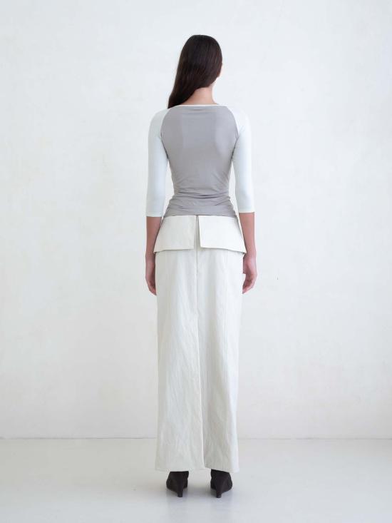  벨 안나 긴팔 티셔츠 래글런 탑 - BELLE ANNA