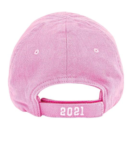  발렌시아가 볼캡 게이 프라이드 캡 라이트 핑크 - BALENCIAGA