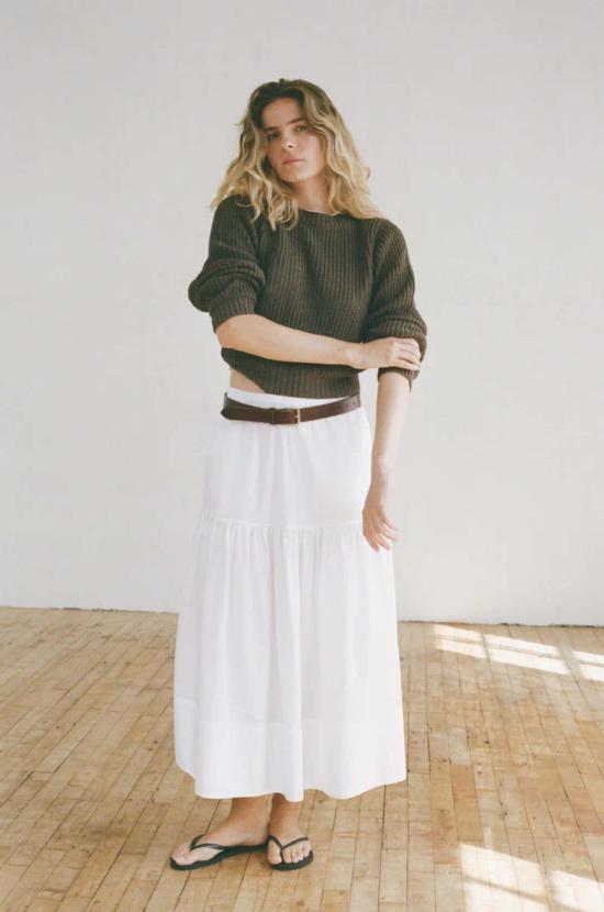  샤이나 모트 롱 스커트 길롯