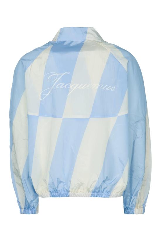  자크뮈스 봄버 자켓 르 쿠페 벤트 재킷 프린트맥스트라이프다이애건 - JACQUEMUS