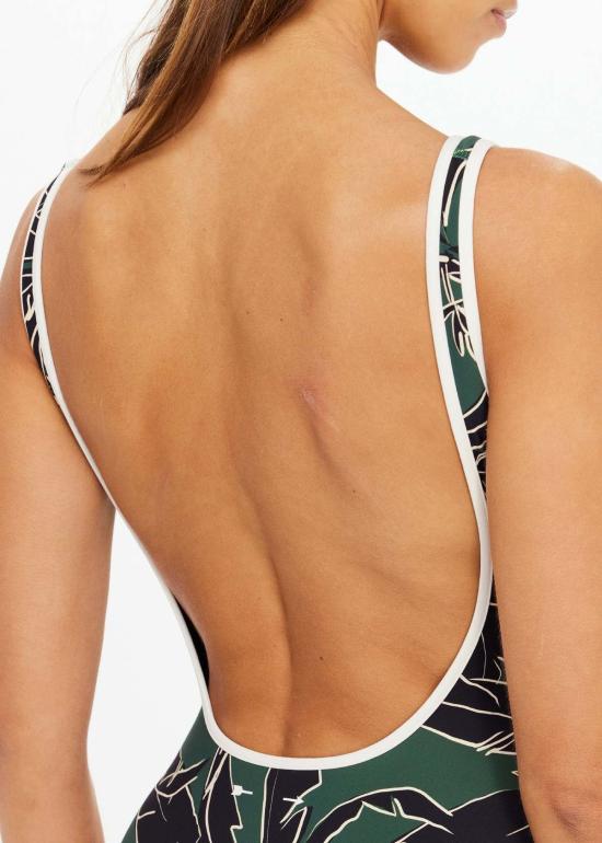  더 업사이드 원피스 수영복 업사이드 타마라 스쿱 원피스 정글라 - THE UPSIDE