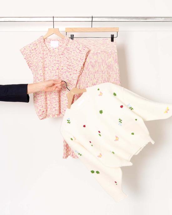  몰리 미디 스커트 칵테일 스커트 - MOLLI