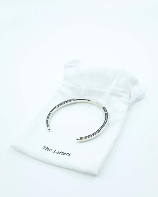  더 레터스 팔찌 레터스 실버 말굽 팔찌 - THE LETTERS