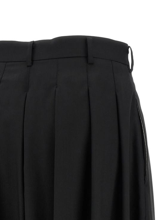  꼼데가르송 스트레이트 팬츠 Comme Des Garçons 주아바 팬츠 블랙 - COMME DES GARCONS