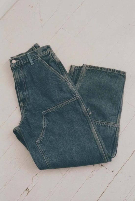  샤이나 모트 데님 자켓 워크 진 - SHAINA MOTE