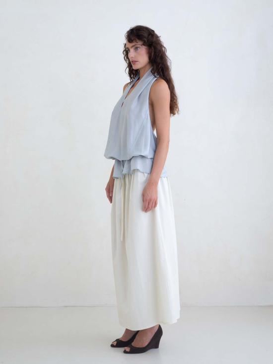  벨 안나 블라우스 스파이럴 탑 - BELLE ANNA