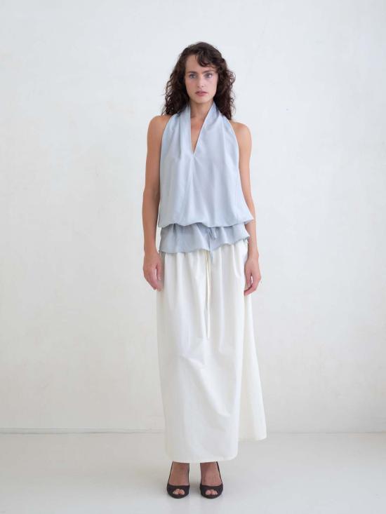  벨 안나 블라우스 스파이럴 탑 - BELLE ANNA