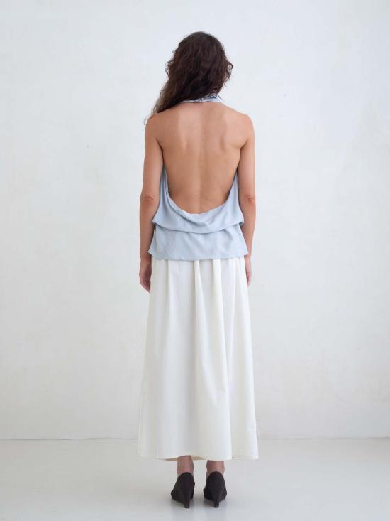  벨 안나 블라우스 스파이럴 탑 - BELLE ANNA