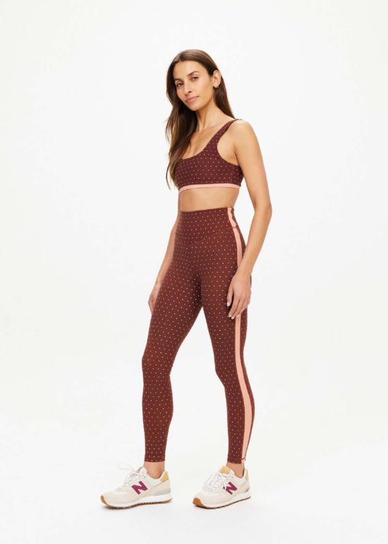  더 업사이드 트레이닝 티셔츠업사이드 마호 할리  폴카 도트 - THE UPSIDE