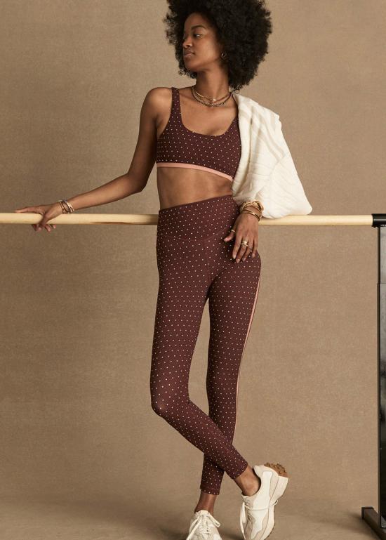  더 업사이드 트레이닝 티셔츠업사이드 마호 할리  폴카 도트 - THE UPSIDE