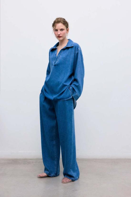  더뉴소사이어티 데님 팬츠 뉴 소사이어티 텐셀