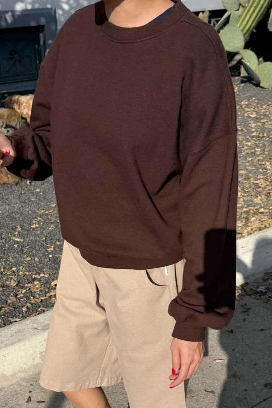  르 본 숍 스웨터 르 봉 숍 프렌치 테리 코어 스웨트셔츠 - Le Bon Shoppe