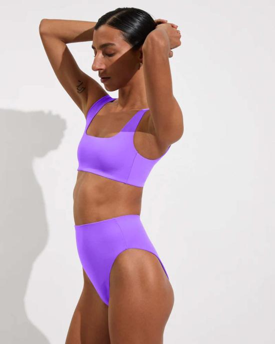  레프트 온 프라이데이 비키니 수영복 금요일 왼쪽 하이 하이 바텀 - LEFT ON FRIDAY