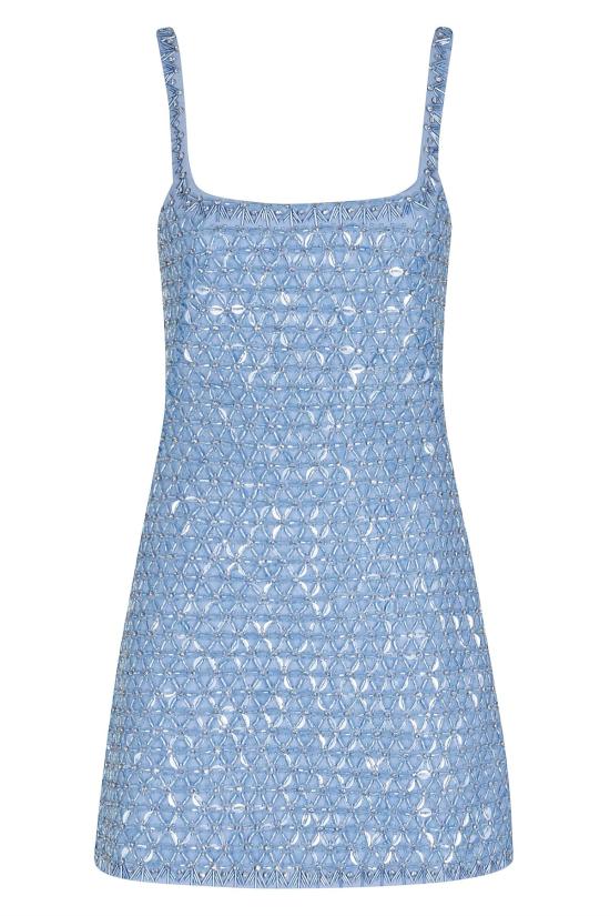  조나단 심카이 숏 원피스 지바 미니 드레스 페리윙클
