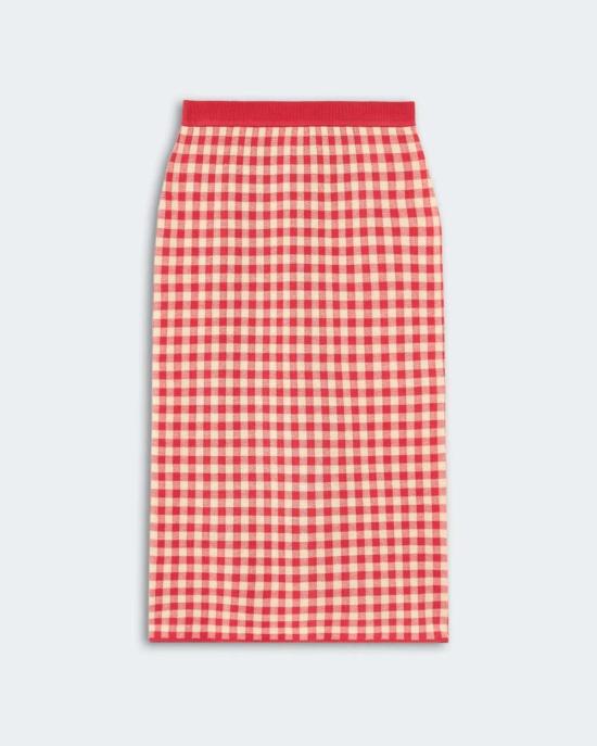  게스트 인 레지던스 롱 스커트 깅엄 - GUEST IN RESIDENCE