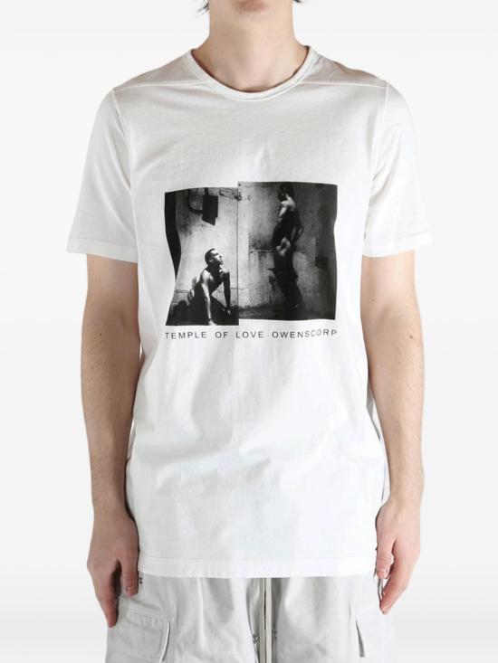 26SS 다크쉐도우 반팔 티셔츠 DU01F4250 RNEP4P 1109 Milk black - DRKSHDW