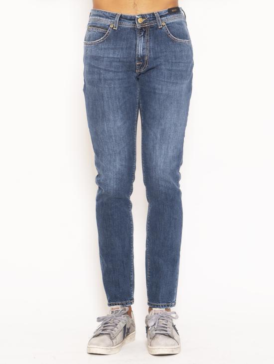  브릴리아1949 데님 팬츠 슬림핏 청바지 Ribot - 데님