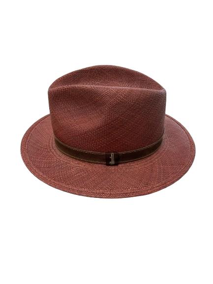  보르살리노 버킷햇 140060 7770 9200 Marrone cinta bruciato - BORSALINO