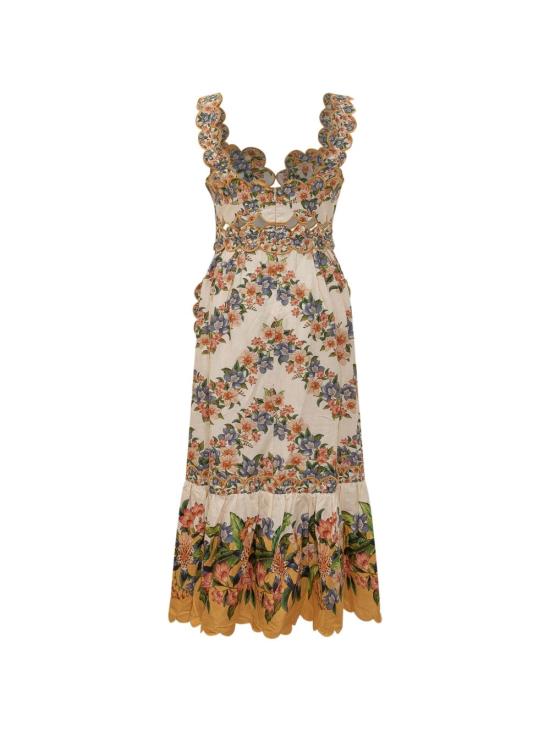 26SS 팜 리오 미디 원피스 353553 26056 Hilo sand - FARM RIO