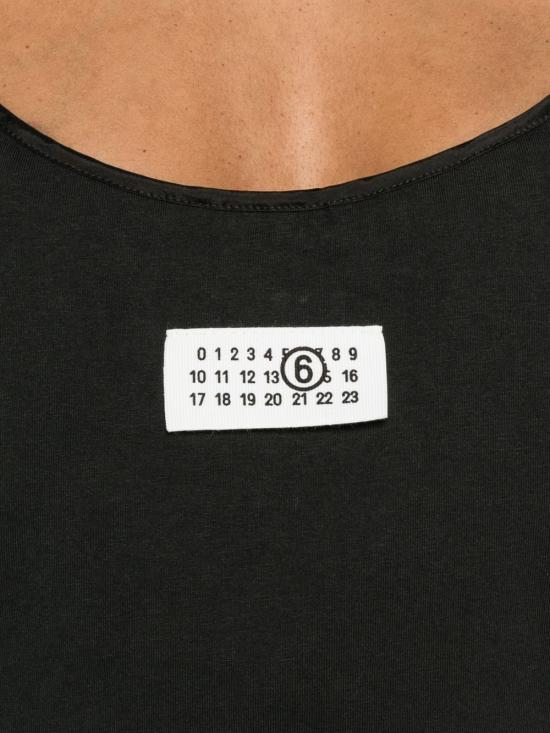 26SS MM6 메종마르지엘라 숏 원피스 S62DA0084M20108 900 Nero - MM6 MAISON MARGIELA