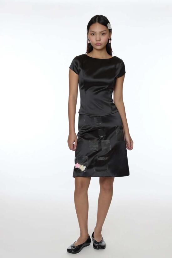  샌디리앙 미디 스커트 - SANDY LIANG