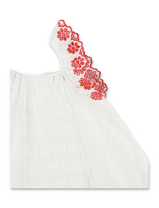 26SS [키즈] 스텔라 맥카트니 원피스 TY1E72Z0138 101 Bianco - STELLA MCCARTNEY