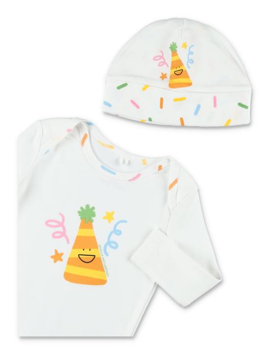 26SS [키즈] 스텔라 맥카트니 라운지 웨어 TYB570Z0669 101 Bianco - STELLA MCCARTNEY