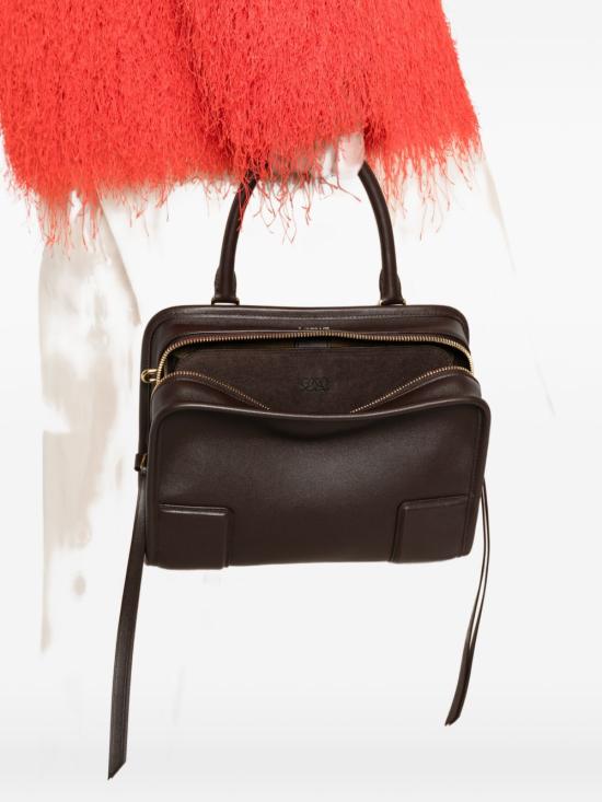 26SS 로에베 소프트 카프스킨 스몰 아마조나 180 백 A039AS0 X010018 Brown - LOEWE