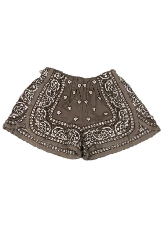 26SS ORSINA 숏팬츠 BANDANA SHORTS SBROWN Brown