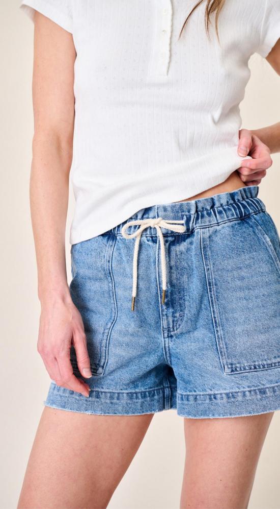  마레아 데님 숏팬츠 데님 반바지 - MAREA