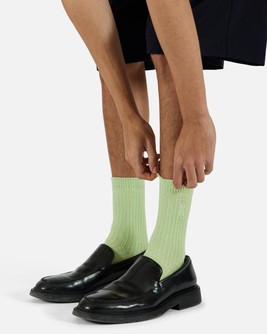  크로스트 양말 와플 니트  2켤레 세트 - KROST