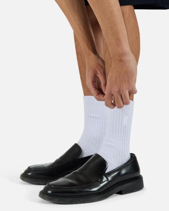  크로스트 양말 와플 니트  2켤레 세트 - KROST