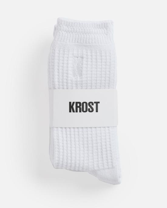  크로스트 양말 와플 니트  2켤레 세트