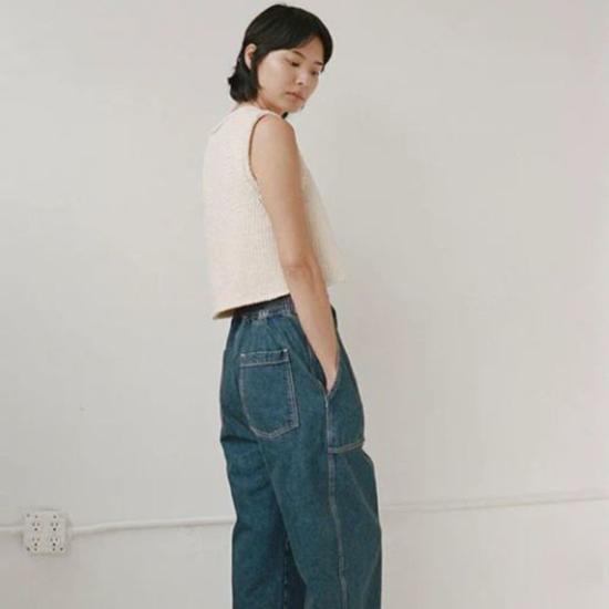  샤이나 모트 민소매 티셔츠 샤이나 모테 브리사 탑 - SHAINA MOTE