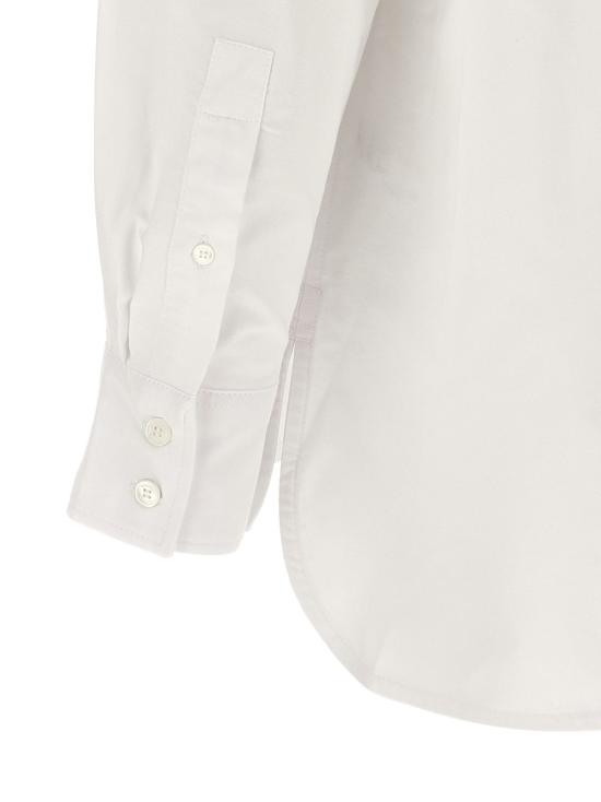  메종키츠네 셔츠 메종 키츠네 베이비 폭스 셔츠 화이트 - MAISON KITSUNE