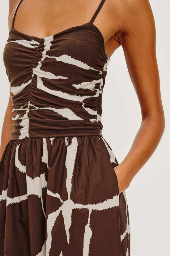  레일즈 롱 원피스 레일스 피셔 드레스 - RAILS