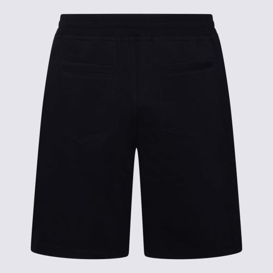  브루넬로 쿠치넬리 숏팬츠 코튼 쇼츠 블랙 - BRUNELLO CUCINELLI