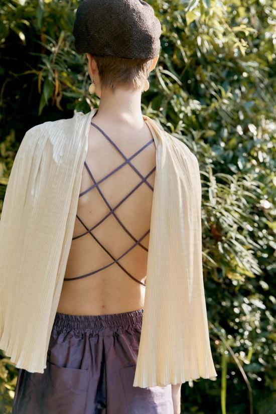  코울리 스튜디오 블라우스 콜리 스튜디오 소피아 탑 - CAWLEY STUDIO