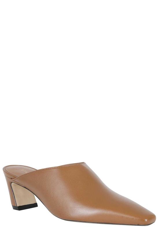  스튜어트 와이츠먼 뮬/슬리퍼 스타시 뮬 50 Qpi 토스티드 아몬드 - STUART WEITZMAN