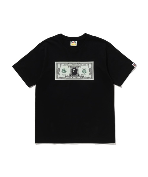  베이프 반팔 티셔츠 001TEM301306 BLK BLACK DOM