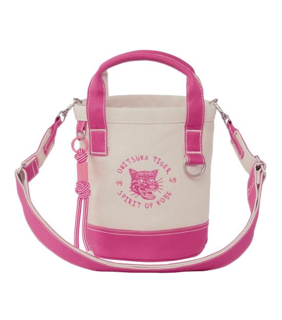  오니츠카타이거 토트백 3183B263 700 OFF WHITE LIGHT PINK DOM