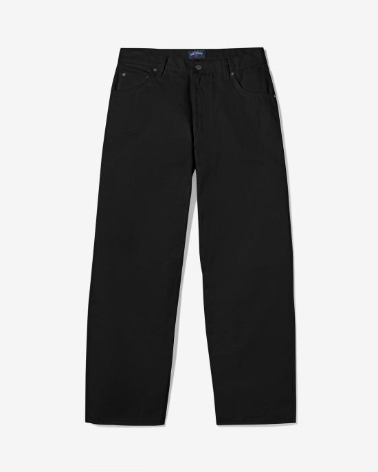  노아 스트레이트 팬츠 NOAU000ORDE009BK BLACK DOM