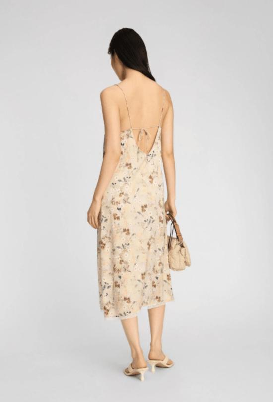  문테 롱 원피스 바리카 슬립 드레스 내추럴 - MUNTHE