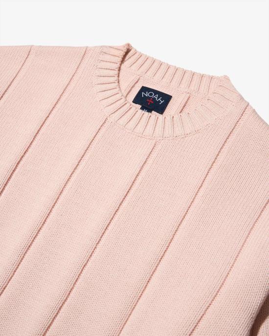26SS 노아 스웨터 NOAU261MRST022PI PALE PINK DOM - NOAH